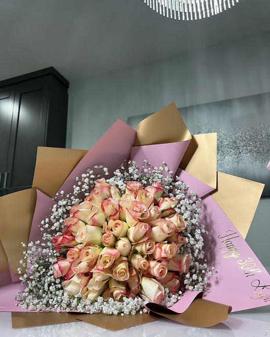 50 Fresh Rose Bouquet