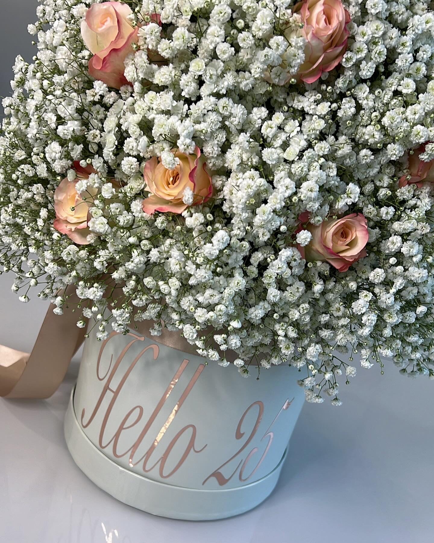 Majestic Love Baby’s Breath Large Centrepiece