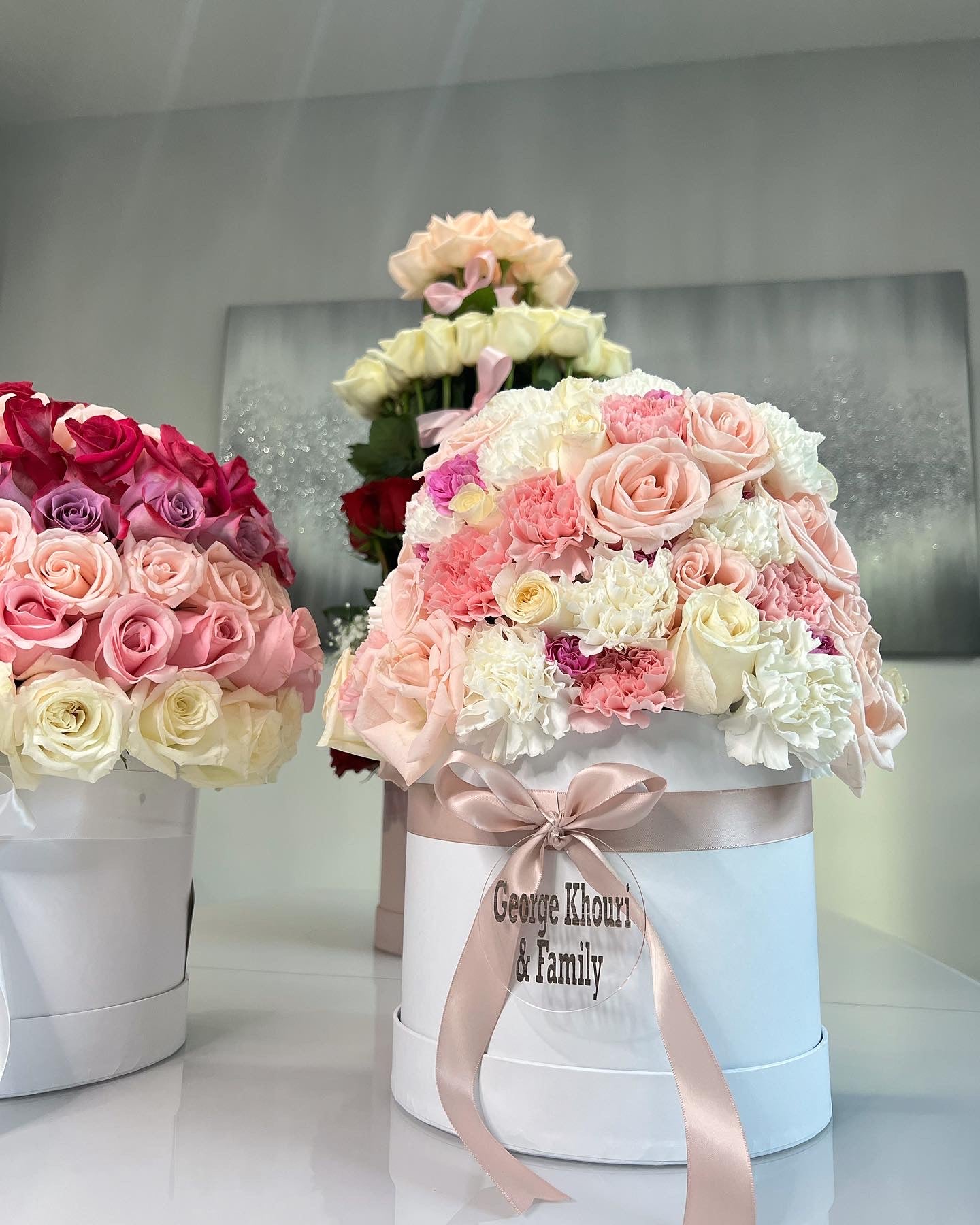 Majestic Love Bouquet with Carnations - boboballoons